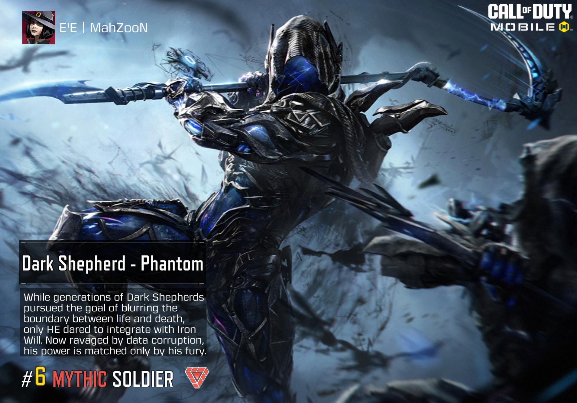 زندگی نامه دارک شپرد (Dark Shepherd) ؛ سرباز سایه‌ها و اسکین‌های افسانه‌ای